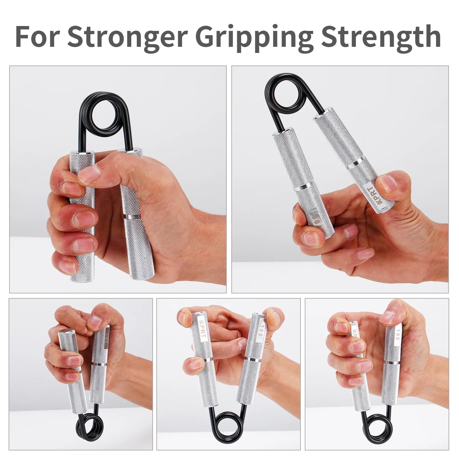 Power Gripper Pro Hand Grip Strengthener Upto 200LB Resistance