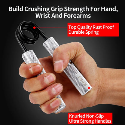 Power Gripper Pro Hand Grip Strengthener Upto 200LB Resistance