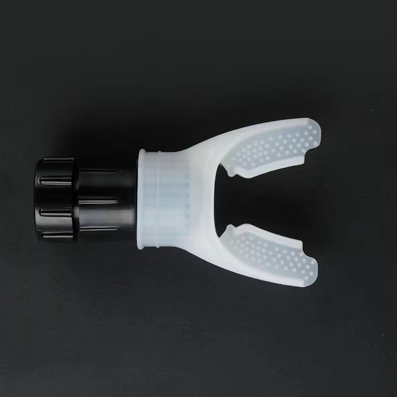 Silicone Breathing Fitness Exercise Equipment Portable Throat Adjustable Resistance Breathing Exercise Device